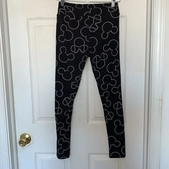 Lularoe Mickey Mouse Print Leggings - Picture 2 of 4